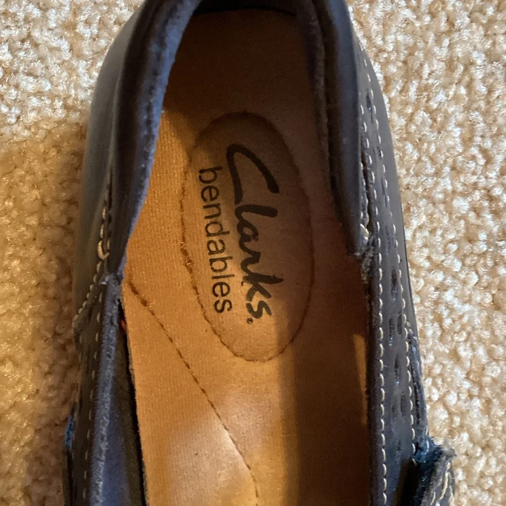 Clark’s Comfort Slip-On Women’s Navy Casual Flats size 9N - Picture 2 of 6